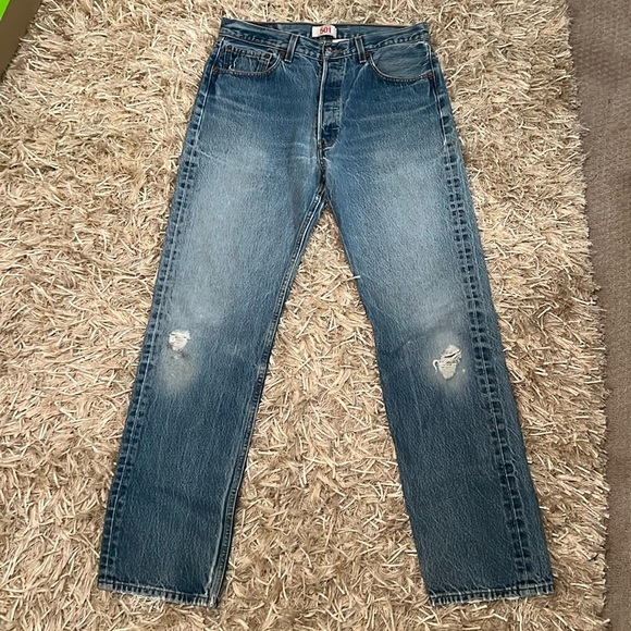 Levi's Denim - Vintage Levi’s 501 straight leg button fly